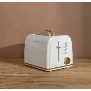 Haden 2 Slice Toaster Cream & Gold - Hearth & Hand with Magnolia NEW